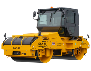 Sakai SW884 84 Inch 15 Ton Double Drum Vibratory Oscillatory Asphalt