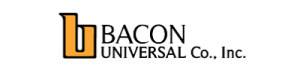 Logo for Bacon Universal Co, an authorized SAKAI compaction equipment dealer in Hawaii.