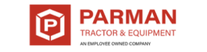 Logo for Parman Tractor and Equipment, an authorized SAKAI compaction machine dealer in Nashville & Columbia Tennessee.